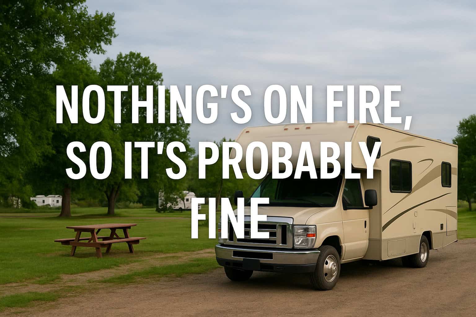 Nothing’s On Fire, So It’s Probably Fine