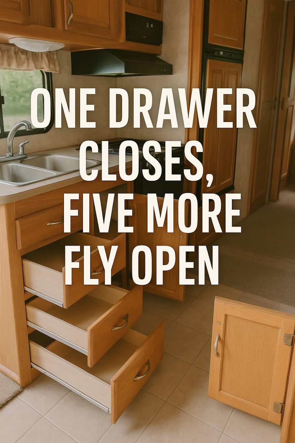 One Drawer Closes, Five More Fly Open