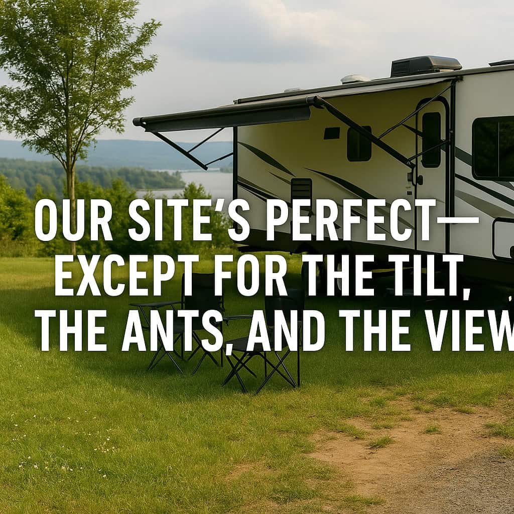 Our Site’s Perfect—Except for the Tilt, the Ants, and the View