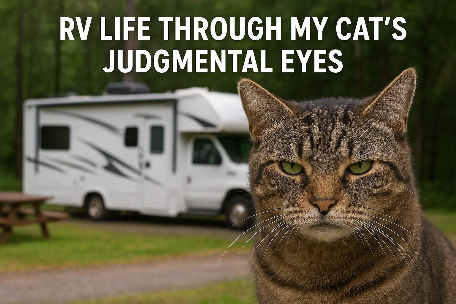 RV Life Through My Cat’s Judgmental Eyes