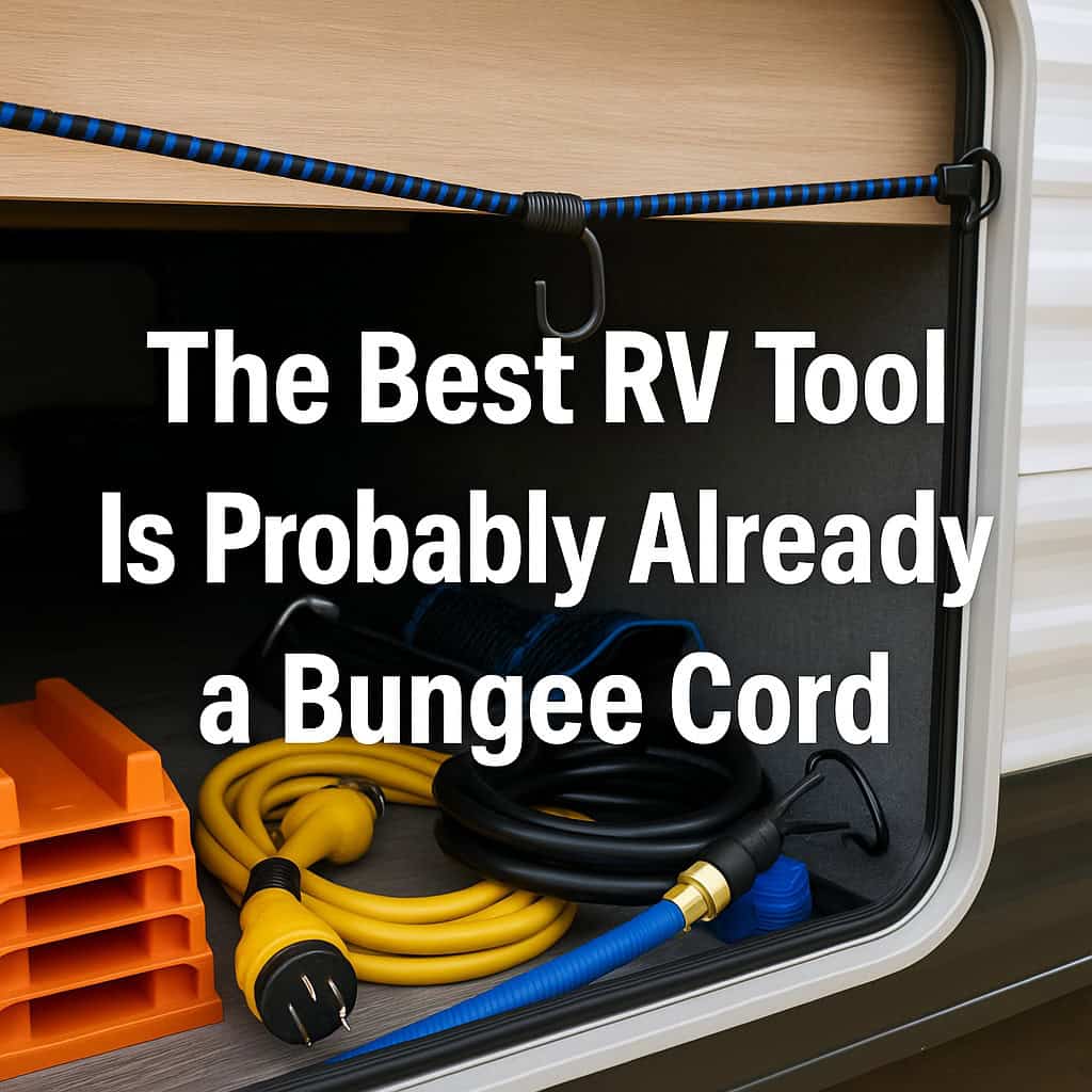 The Best RV Tool Is Probably Already a Bungee Cord