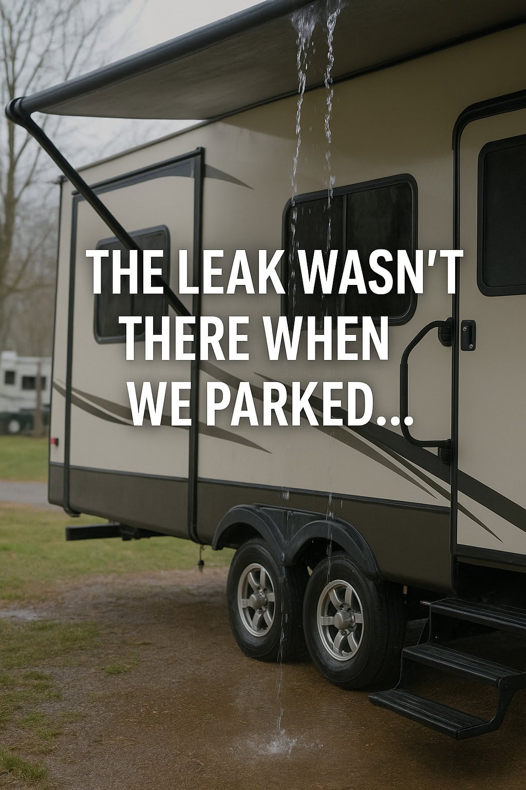 The Leak Wasn’t There When We Parked…