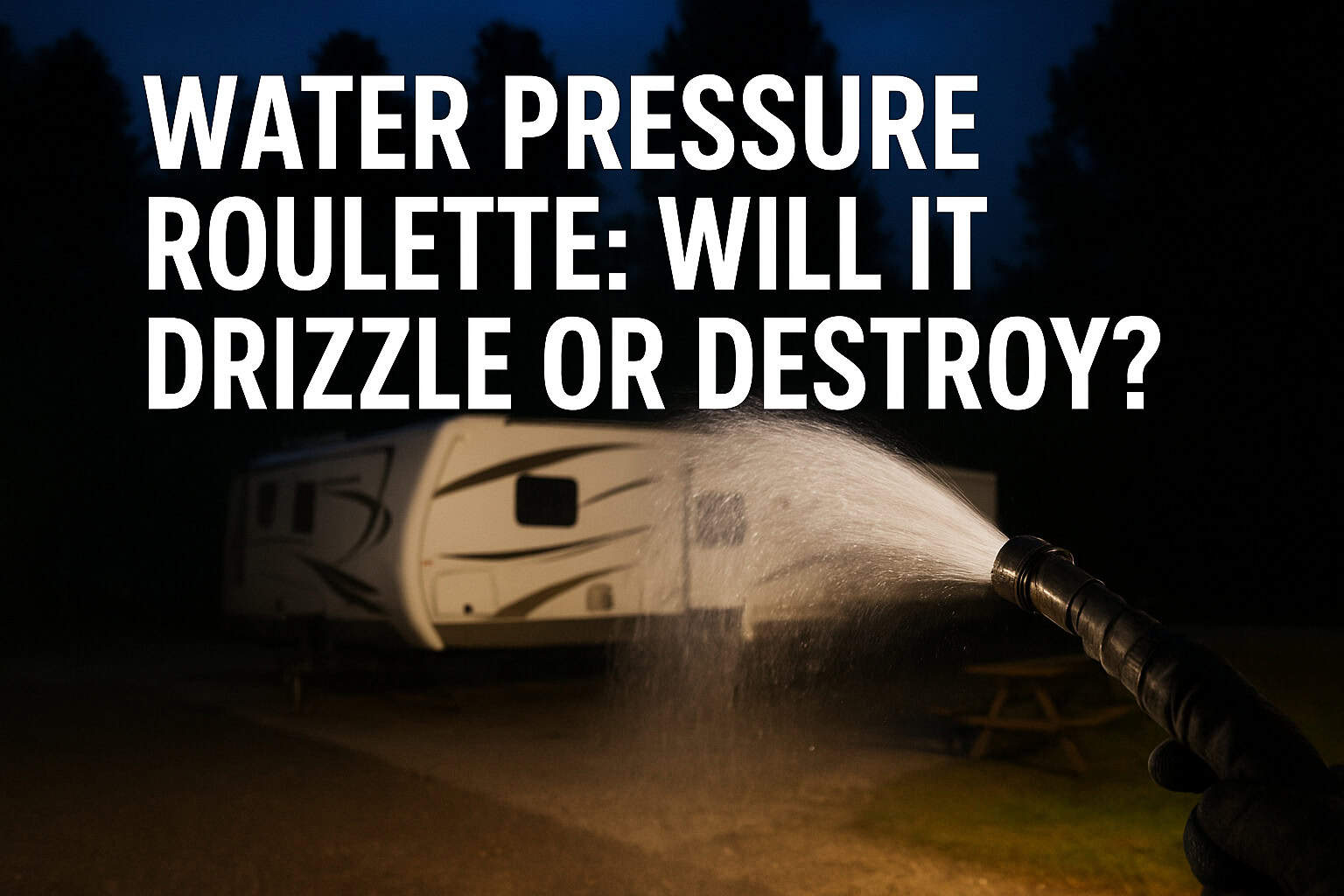 Water Pressure Roulette: Will It Drizzle or Destroy?