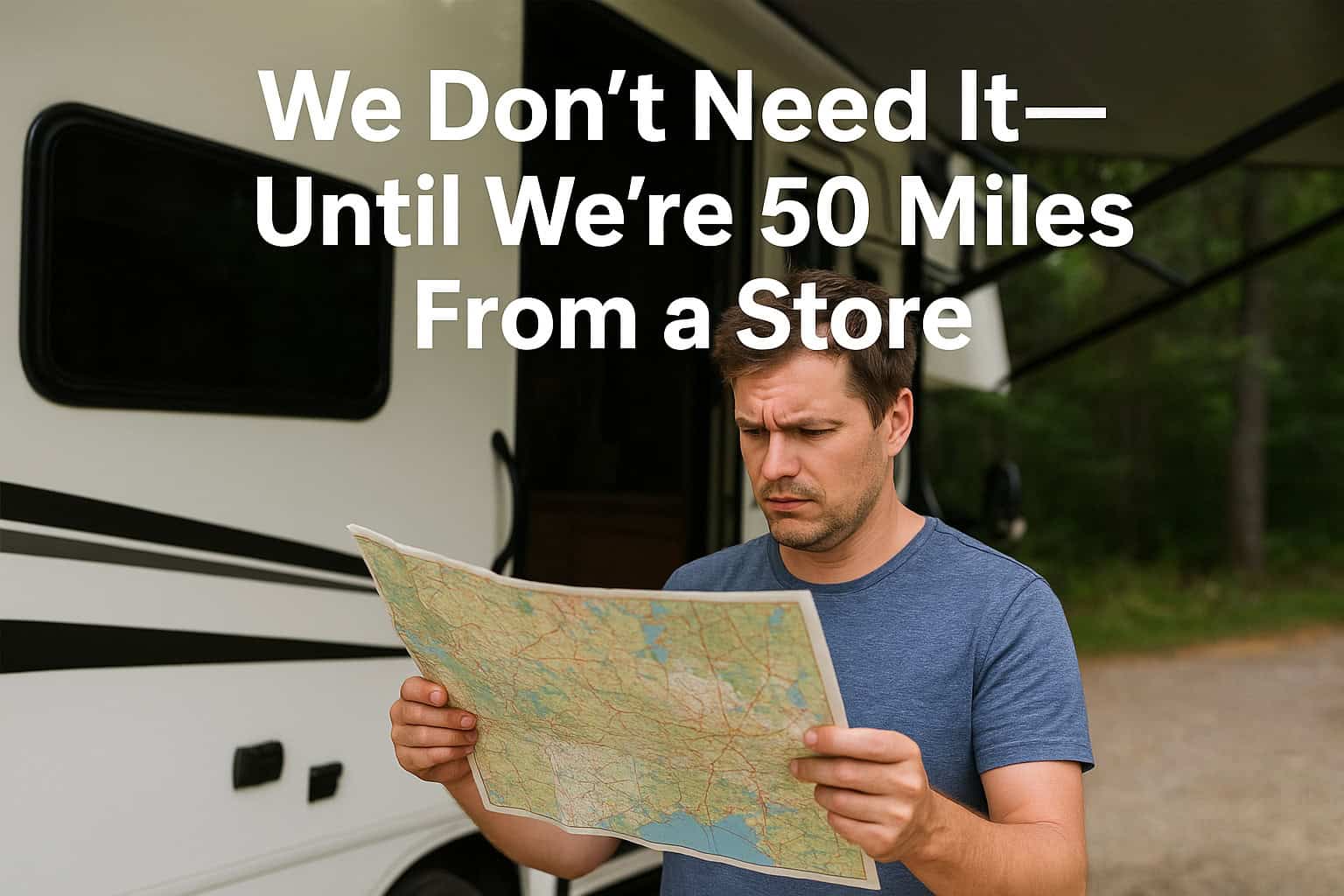 We Don’t Need It—Until We’re 50 Miles From a Store