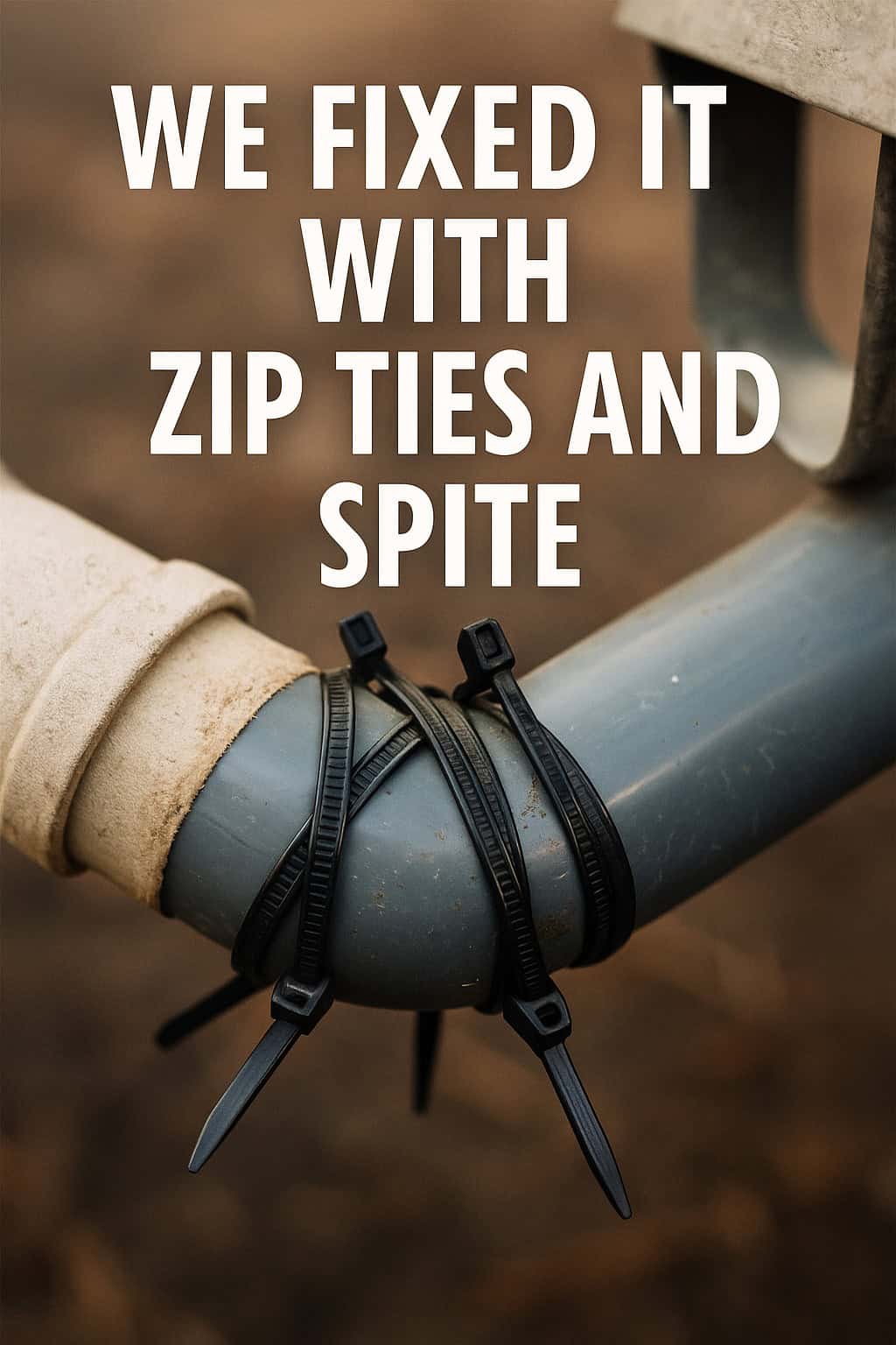 We Fixed It With Zip Ties and Spite