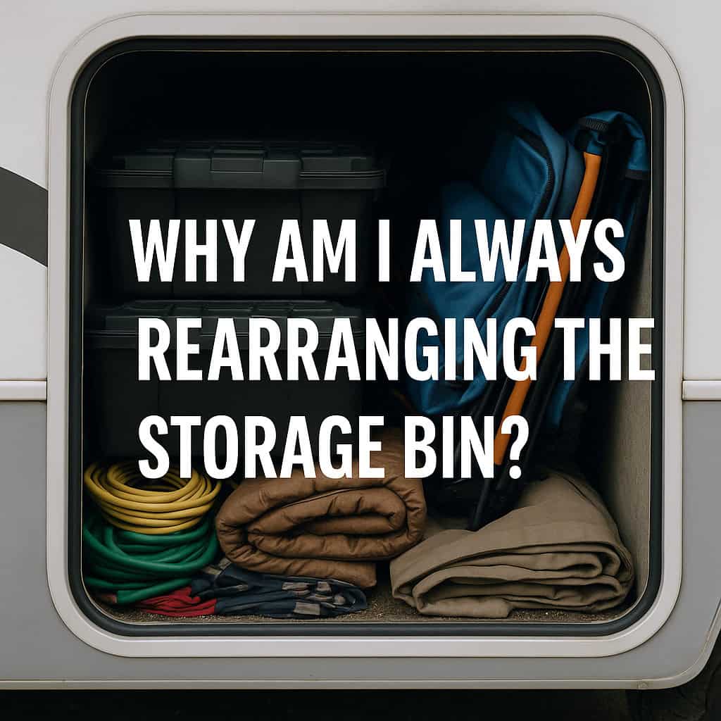 Why Am I Always Rearranging the Storage Bin?