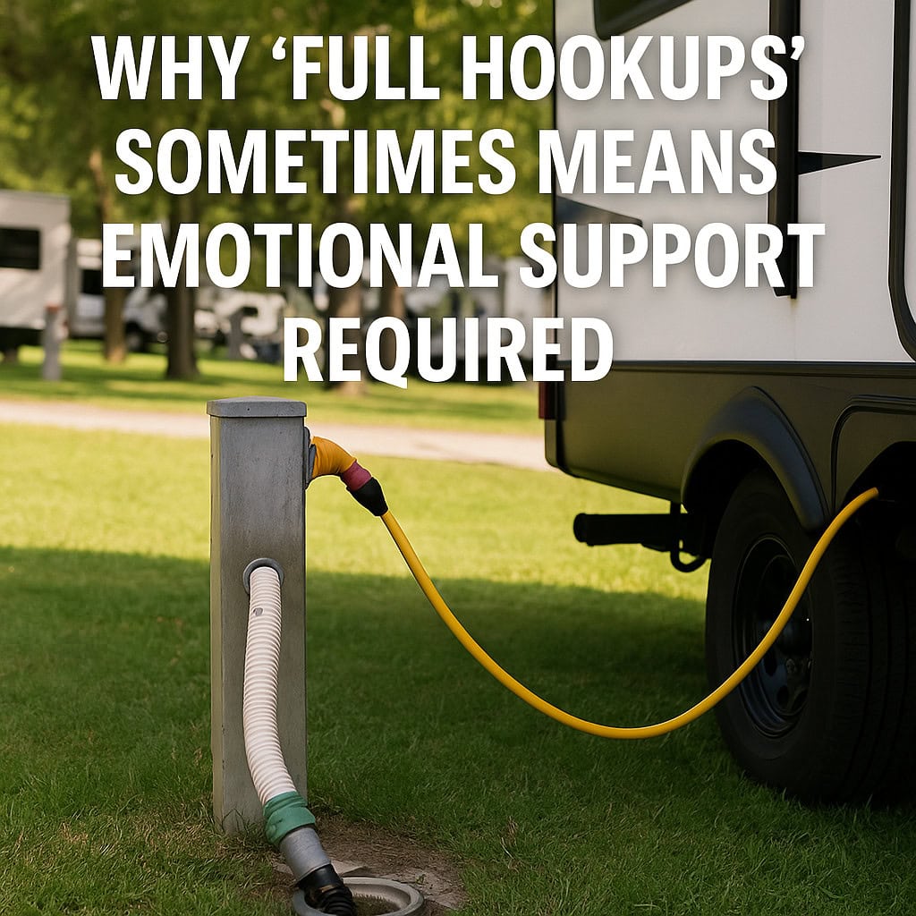Why “Full Hookups” Sometimes Means Emotional Support Required
