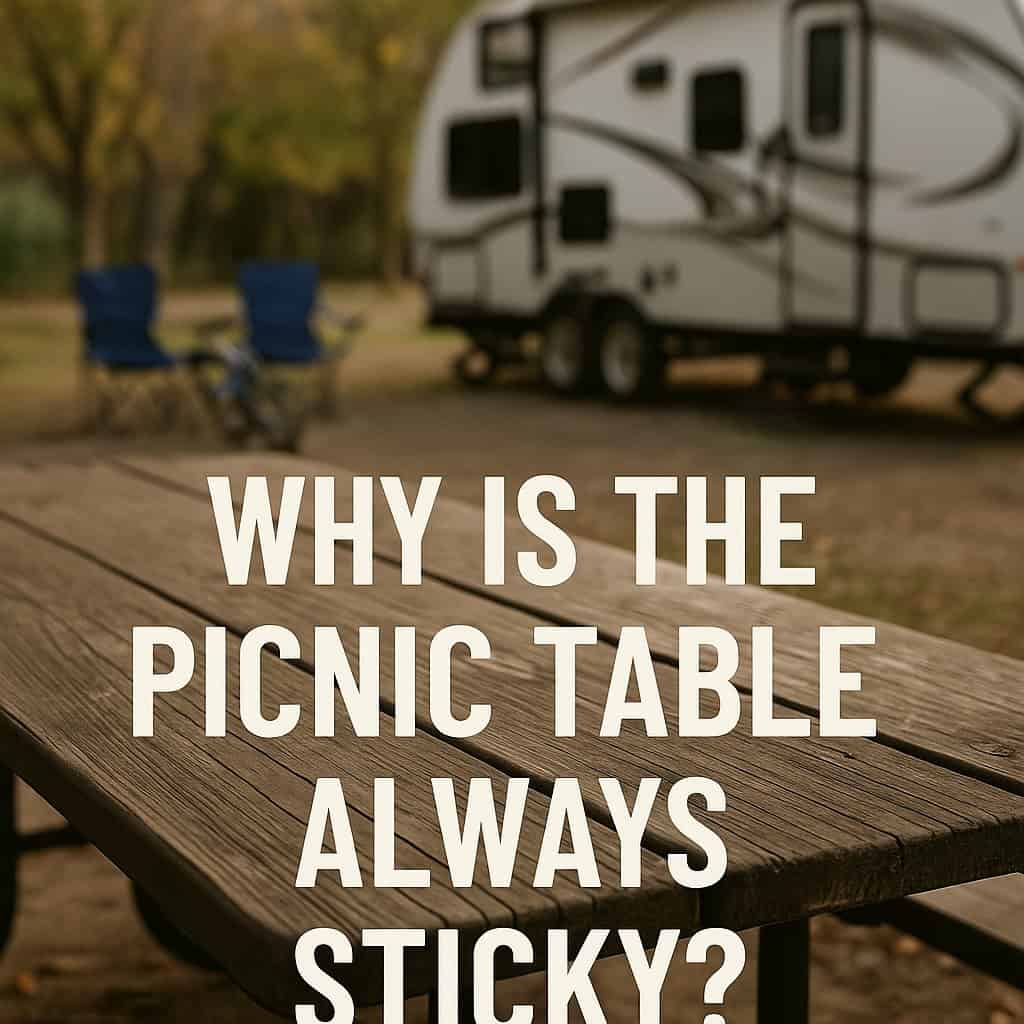Why Is the Picnic Table Always Sticky?