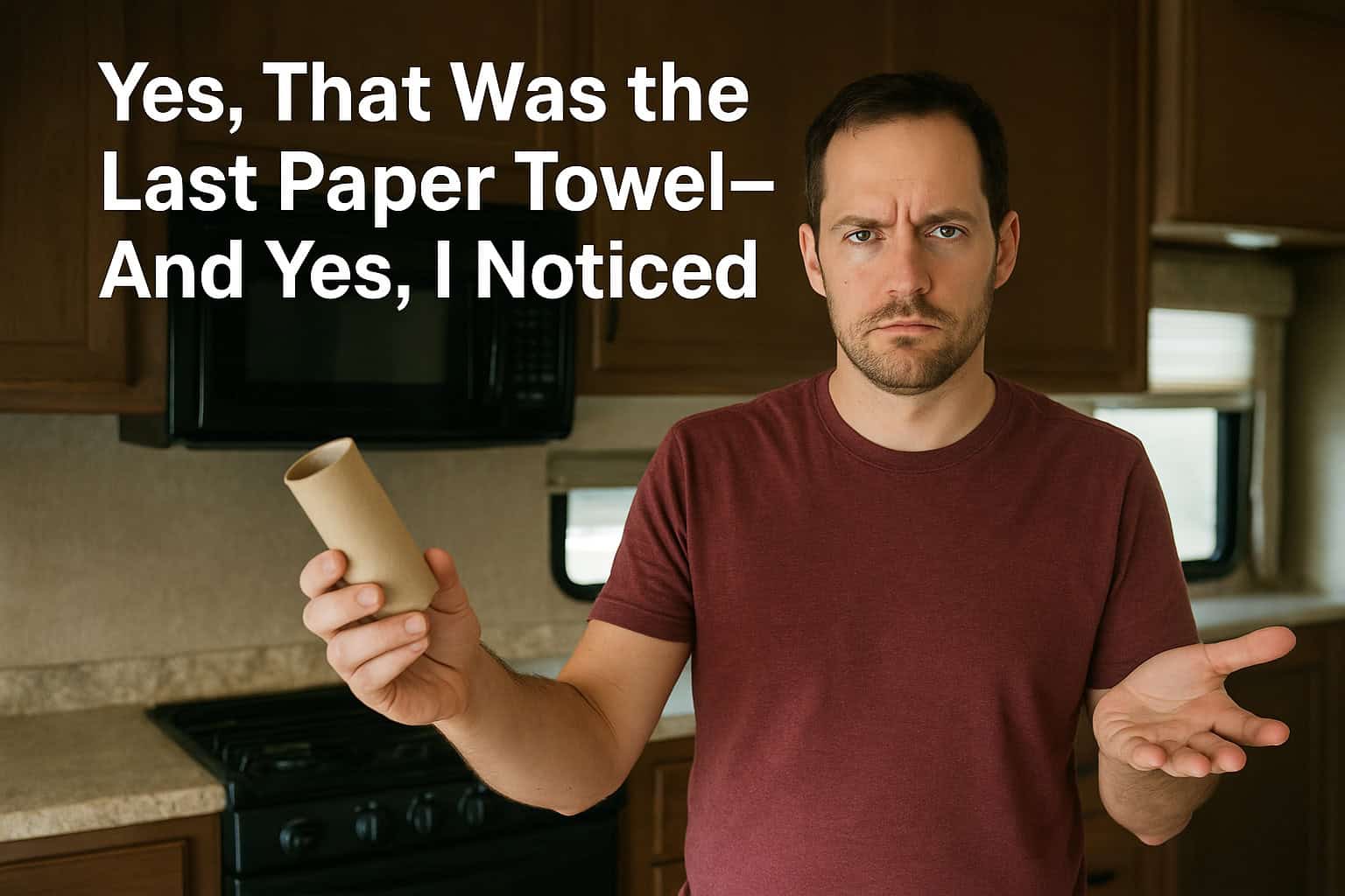 Yes, That Was the Last Paper Towel—And Yes, I Noticed