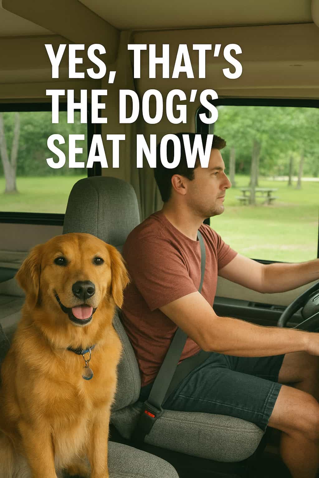 Yes, That’s the Dog’s Seat Now