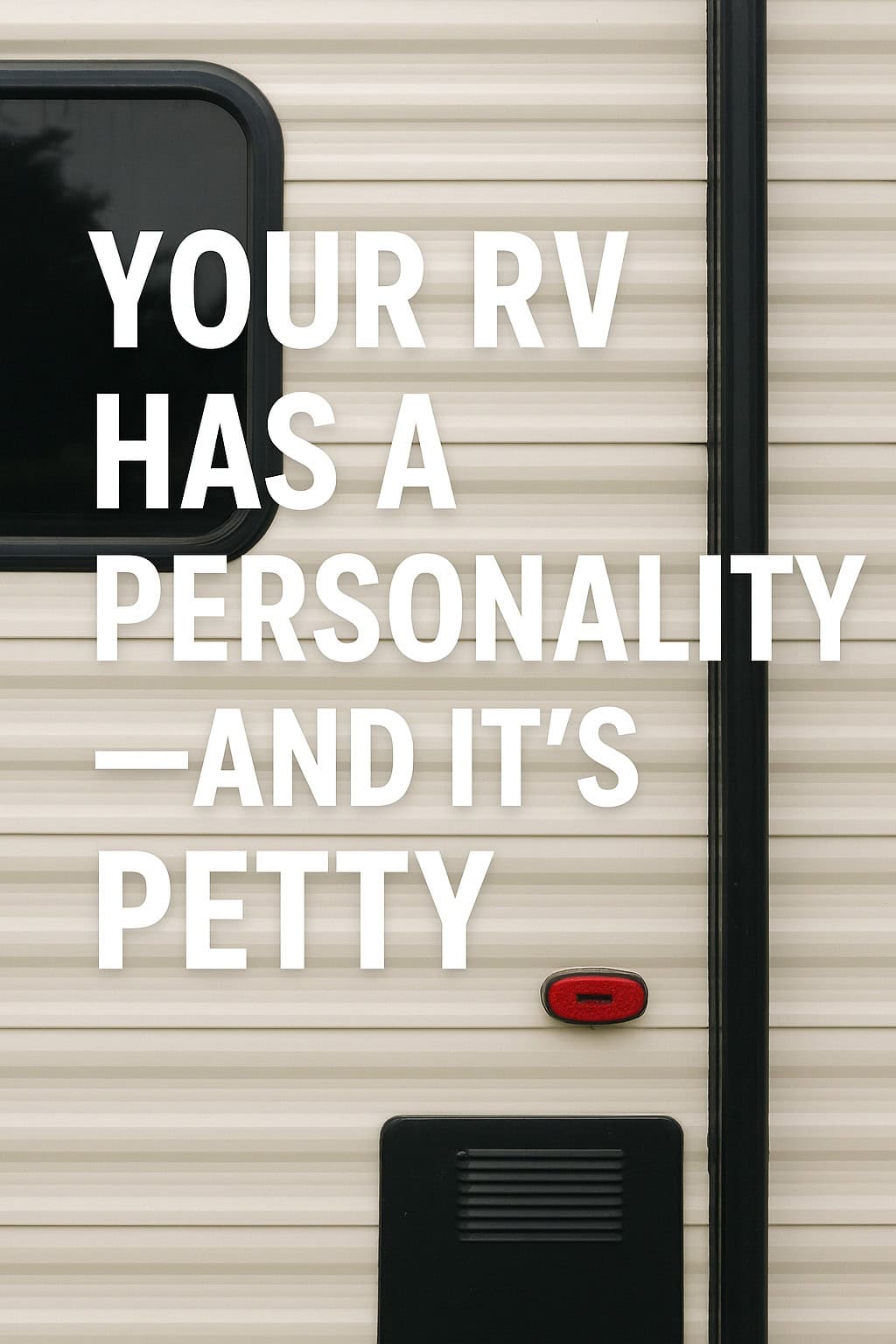 Your RV Has a Personality—And It’s Petty