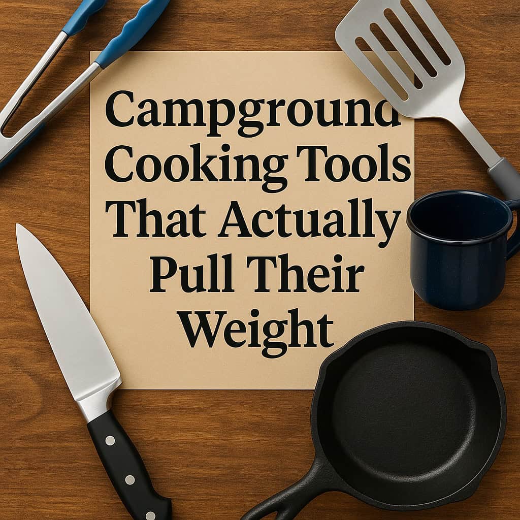 Campground Cooking Tools That Actually Pull Their Weight