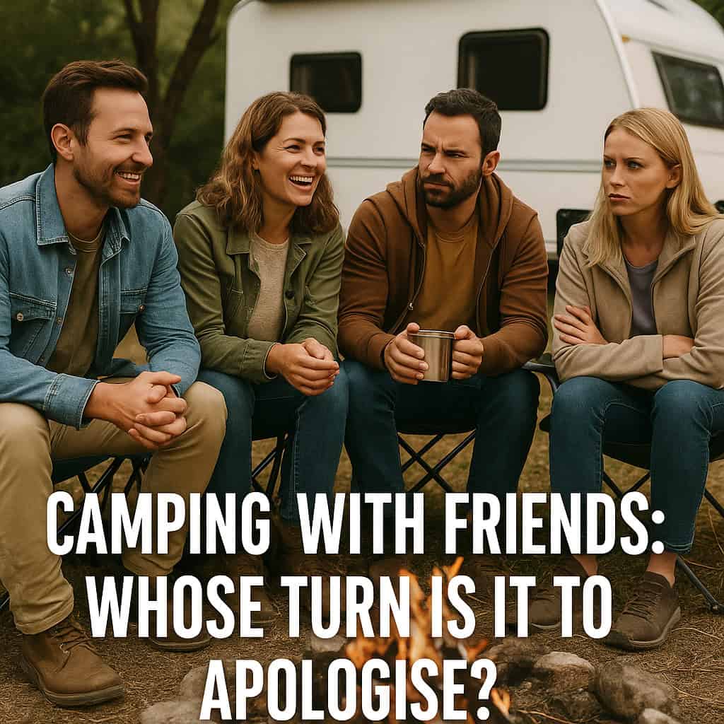 Camping With Friends: Whose Turn Is It to Apologise?