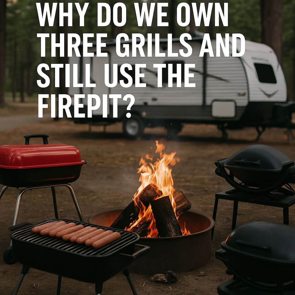 “Why Do We Own Three Grills and Still Use the Firepit?”