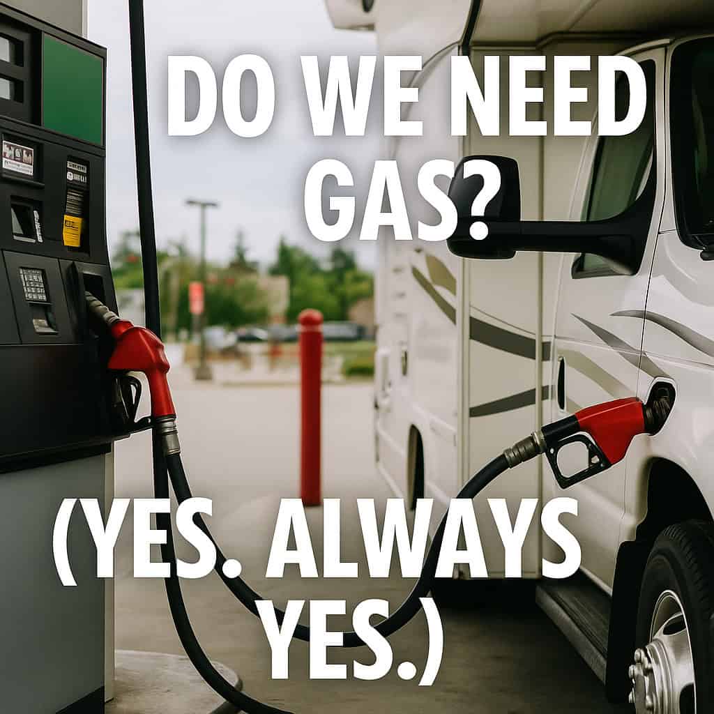 Do We Need Gas? (Yes. Always Yes.)