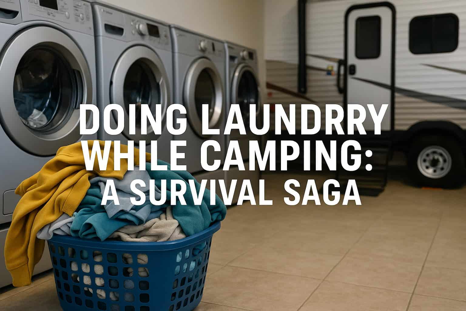 Doing Laundry While Camping: A Survival Saga