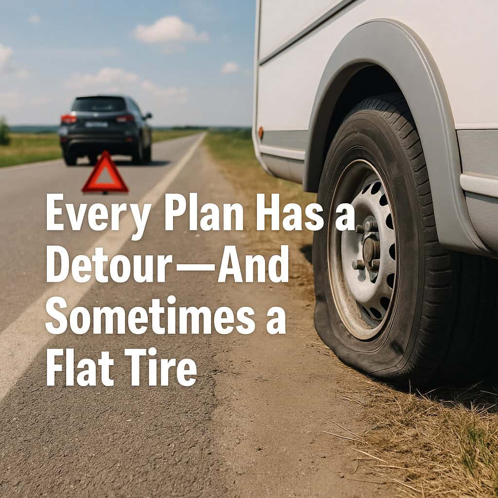 Every Plan Has a Detour—And Sometimes a Flat Tire