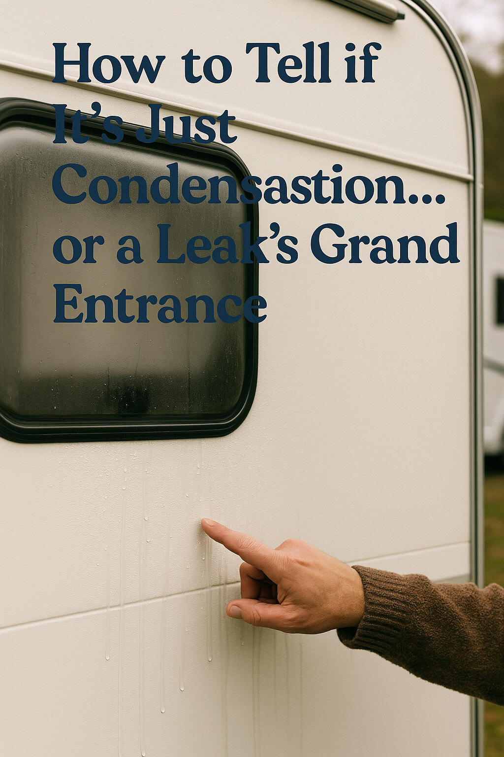 How to Tell if It’s Just Condensation… or a Leak’s Grand Entrance