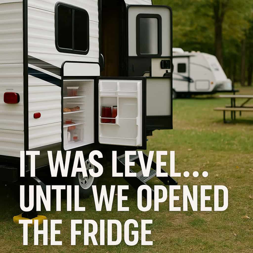 It Was Level… Until We Opened the Fridge