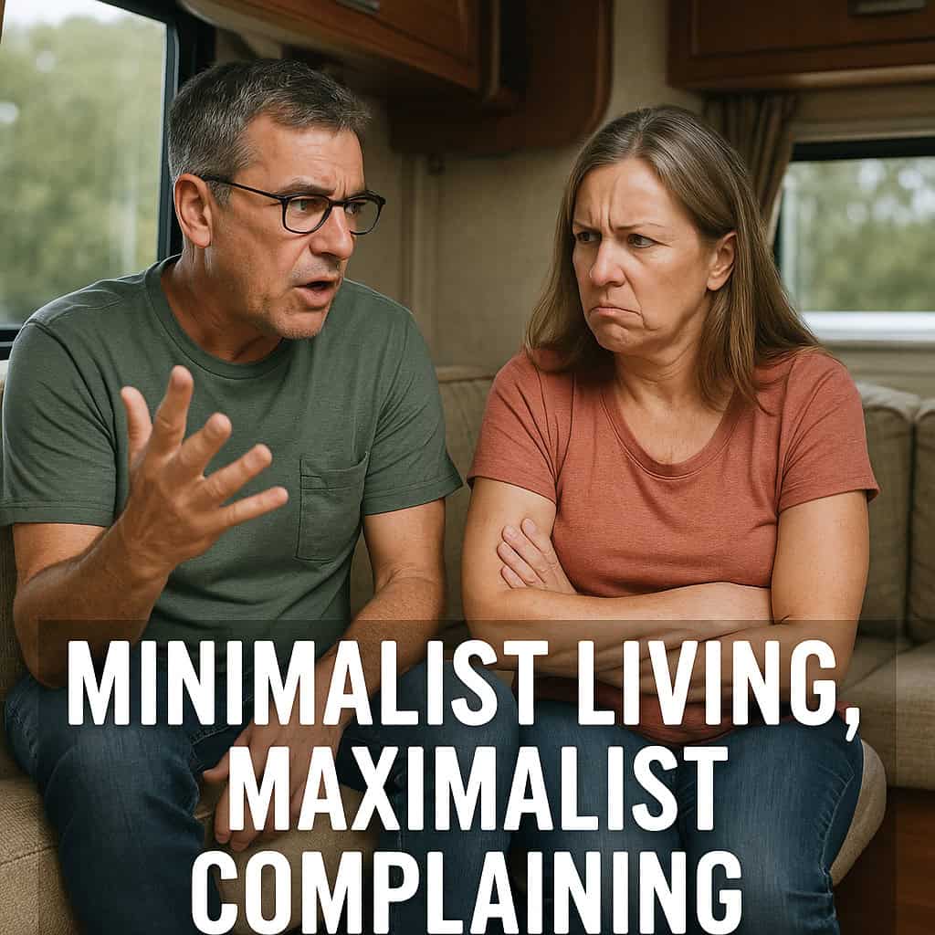 Minimalist Living, Maximalist Complaining