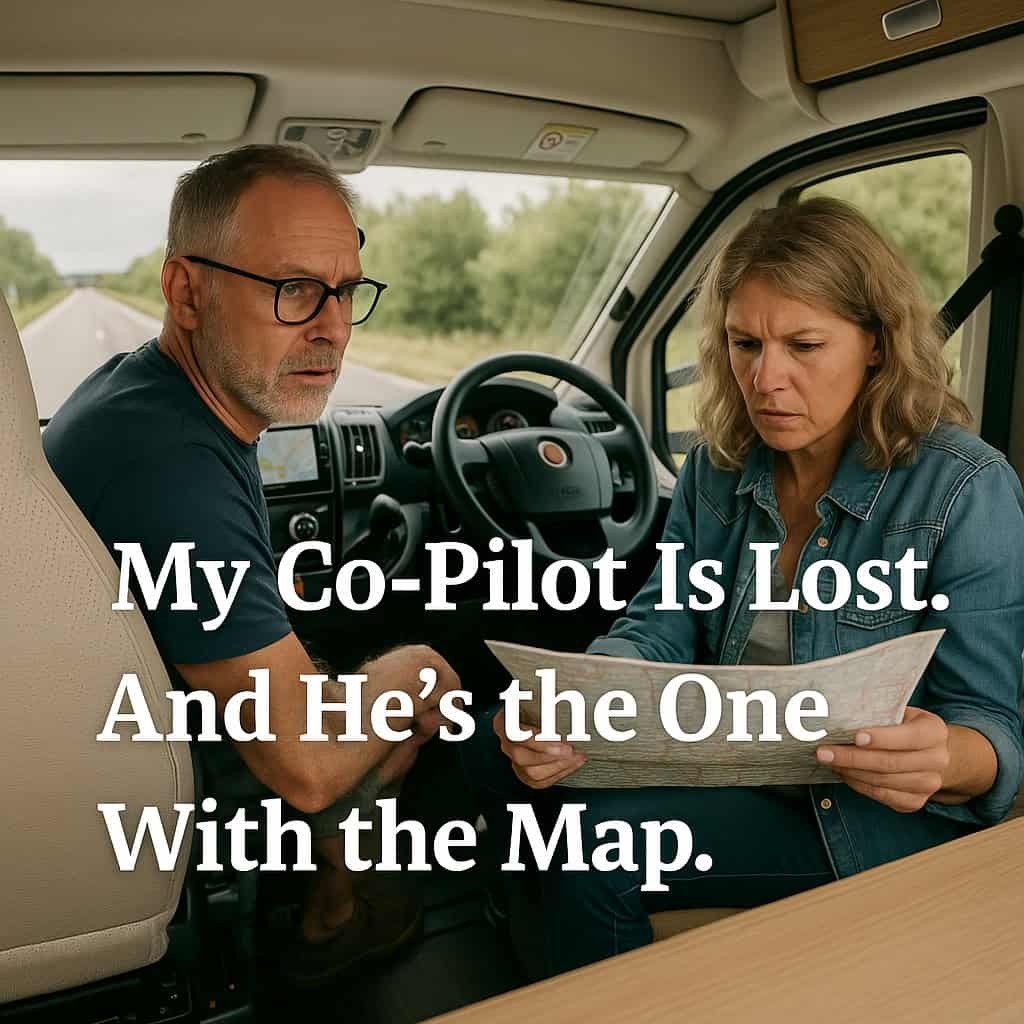My Co-Pilot Is Lost. And He’s the One With the Map.