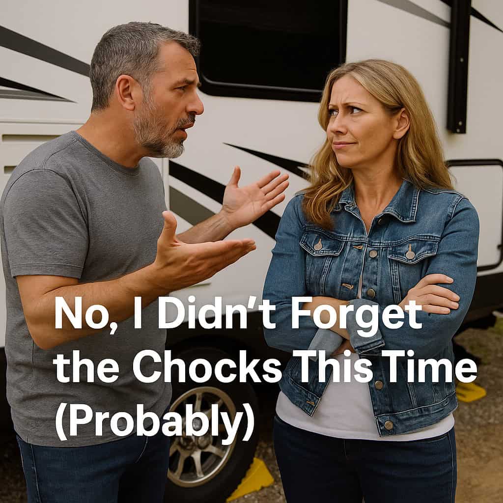 No, I Didn’t Forget the Chocks This Time (Probably)