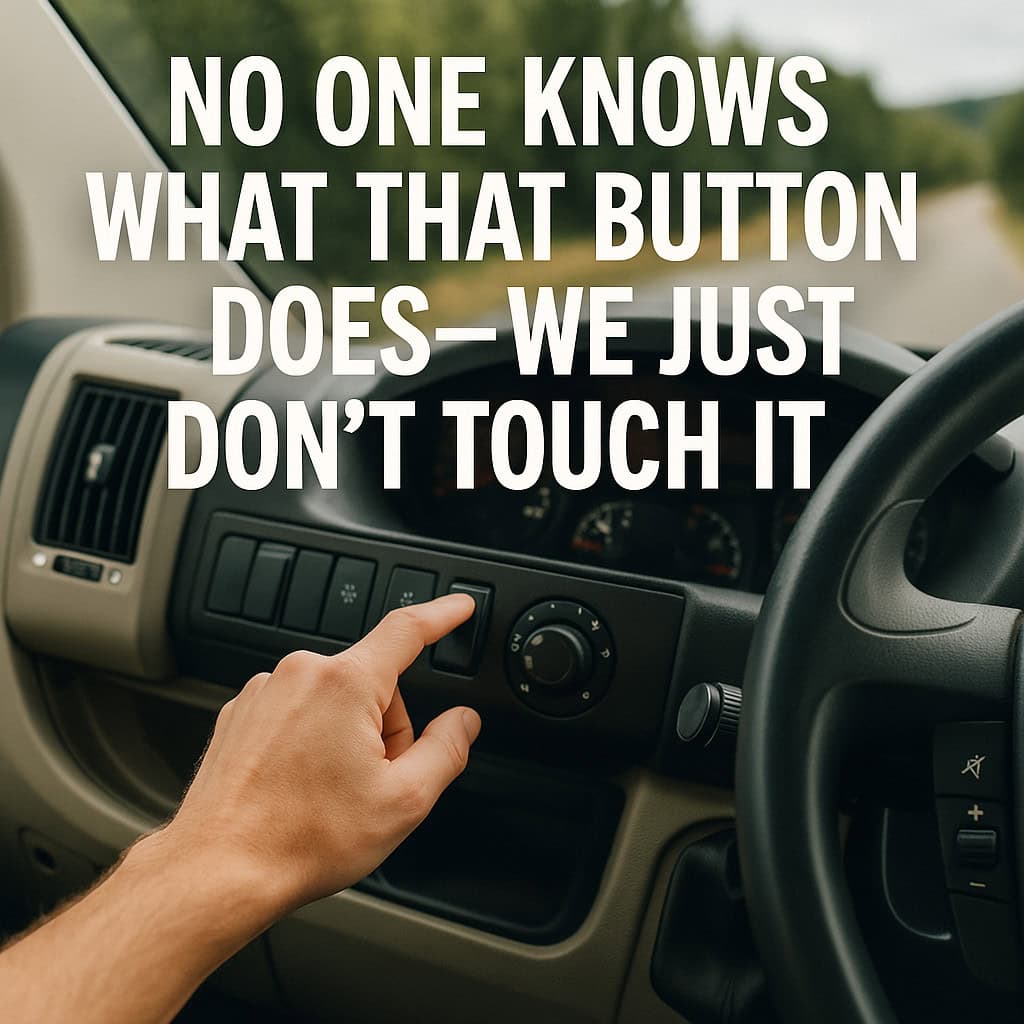 No One Knows What That Button Does—We Just Don’t Touch It