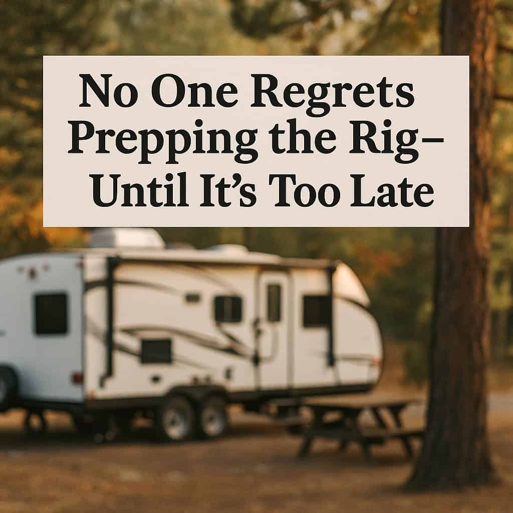 No One Regrets Prepping the Rig—Until It’s Too Late