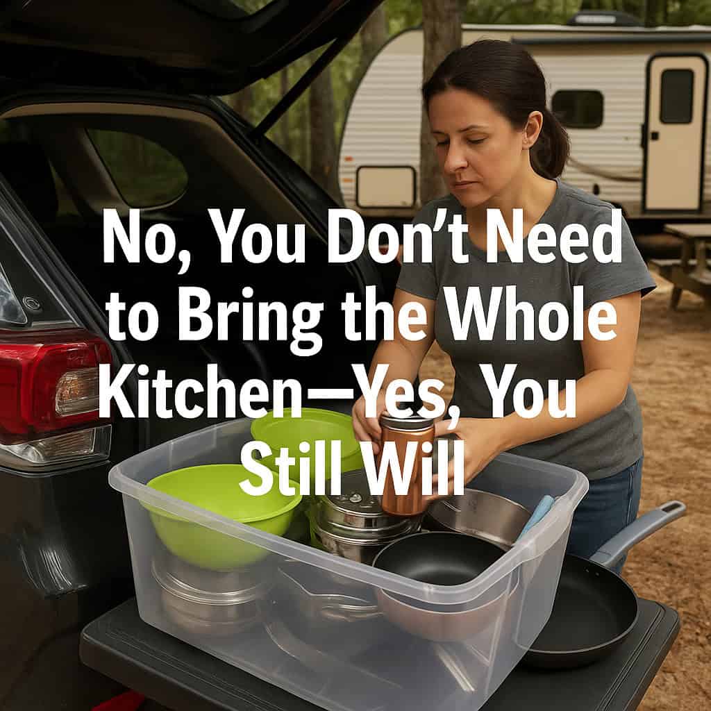 No, You Don’t Need to Bring the Whole Kitchen—Yes, You Still Will
