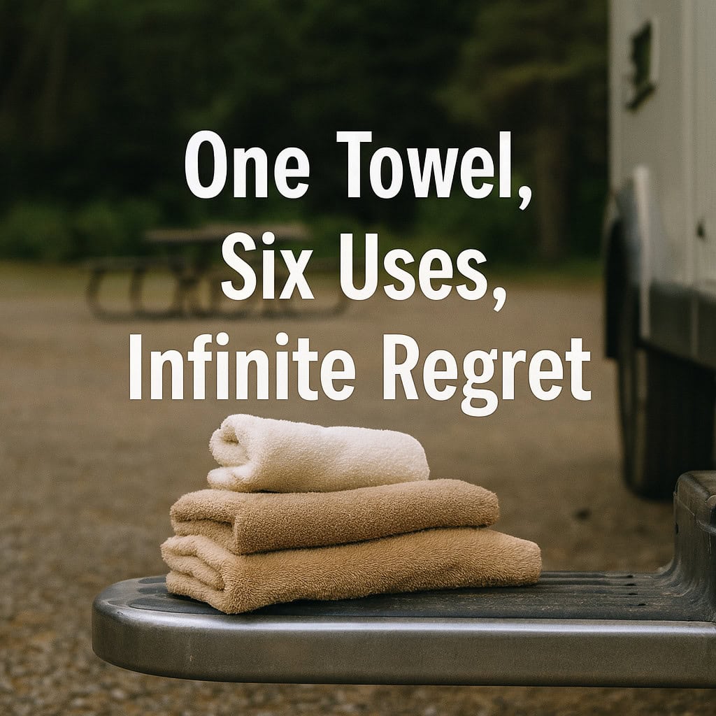 One Towel, Six Uses, Infinite Regret