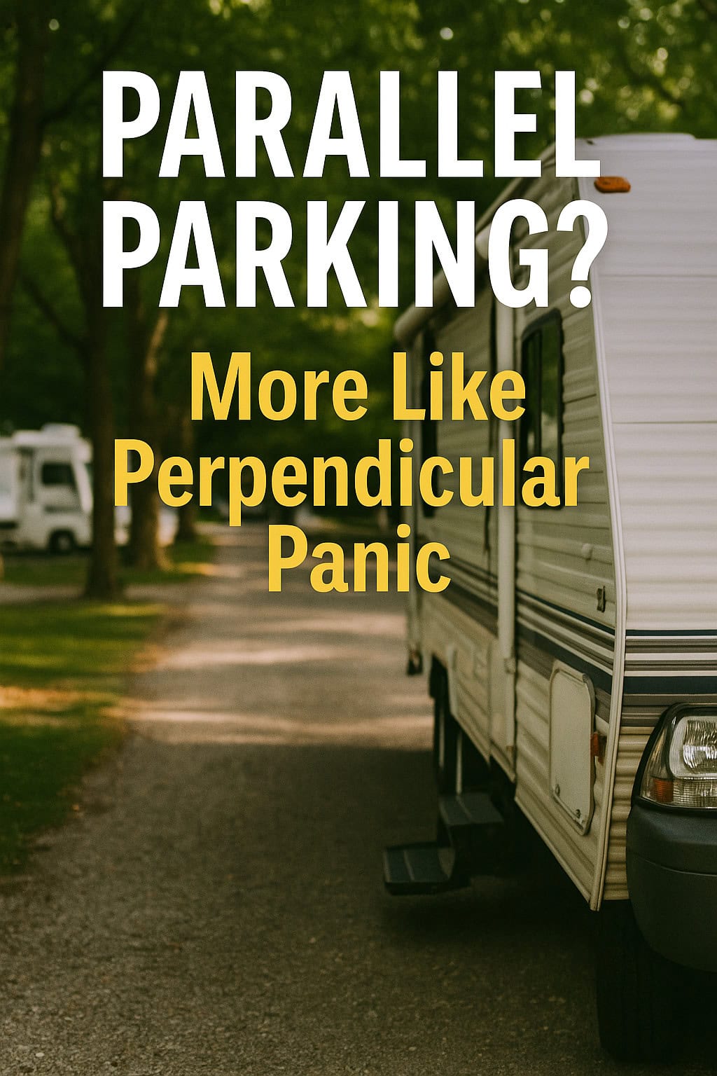 Parallel Parking? More Like Perpendicular Panic