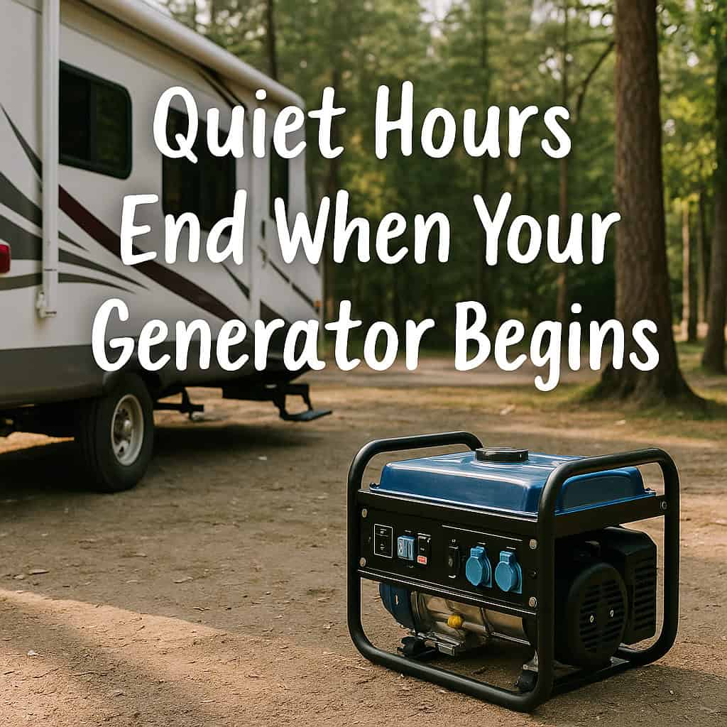Quiet Hours End When Your Generator Begins