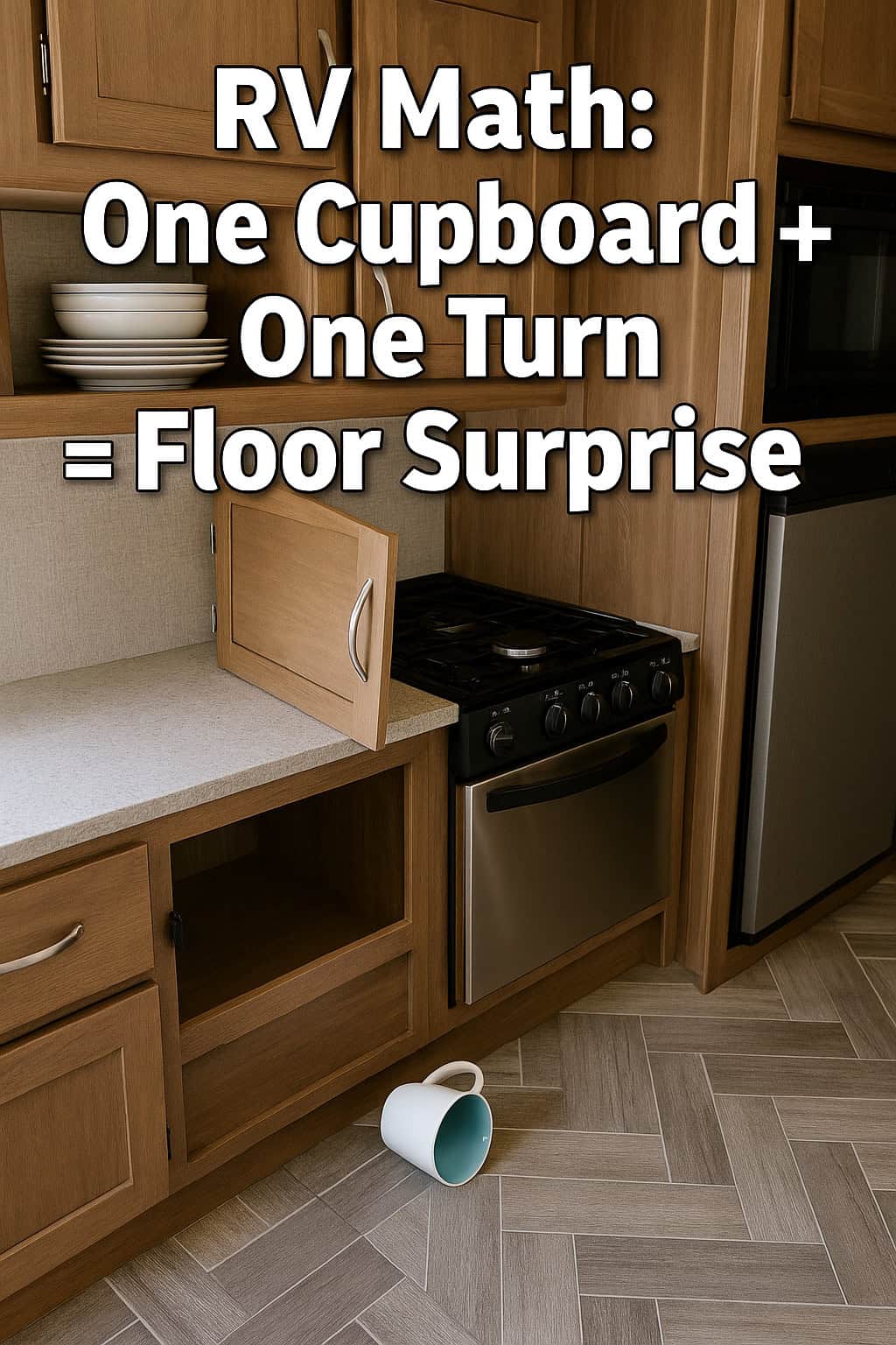 RV Math: One Cupboard + One Turn = Floor Surprise