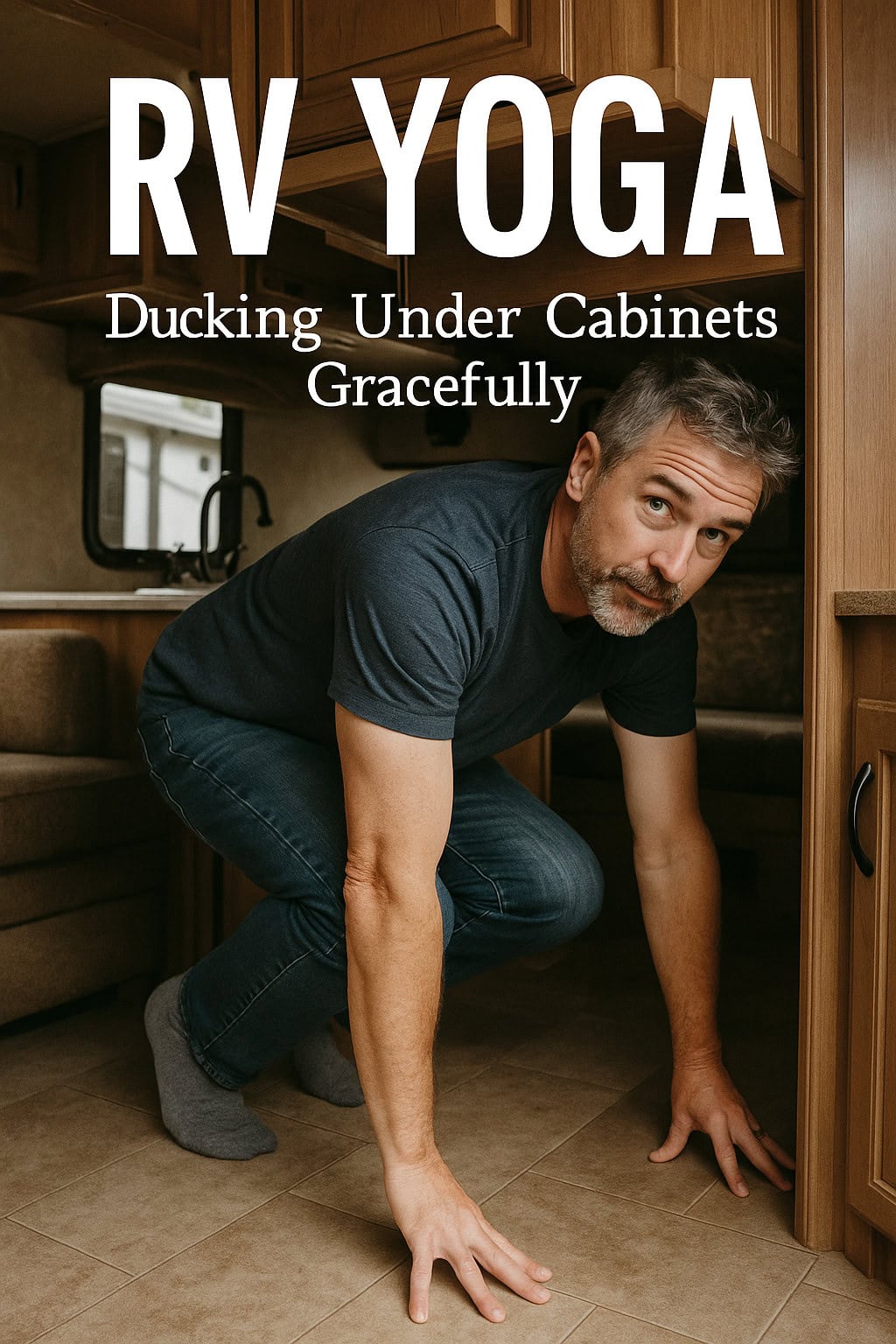 RV Yoga: Ducking Under Cabinets Gracefully