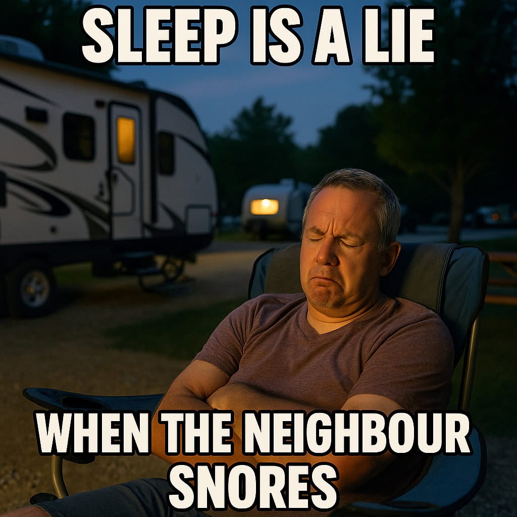 Sleep Is a Lie When the Neighbor Snores