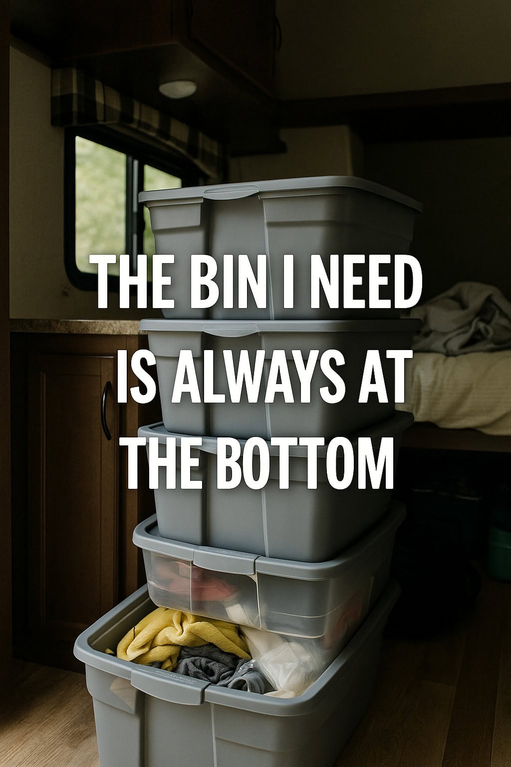 The Bin I Need Is Always at the Bottom