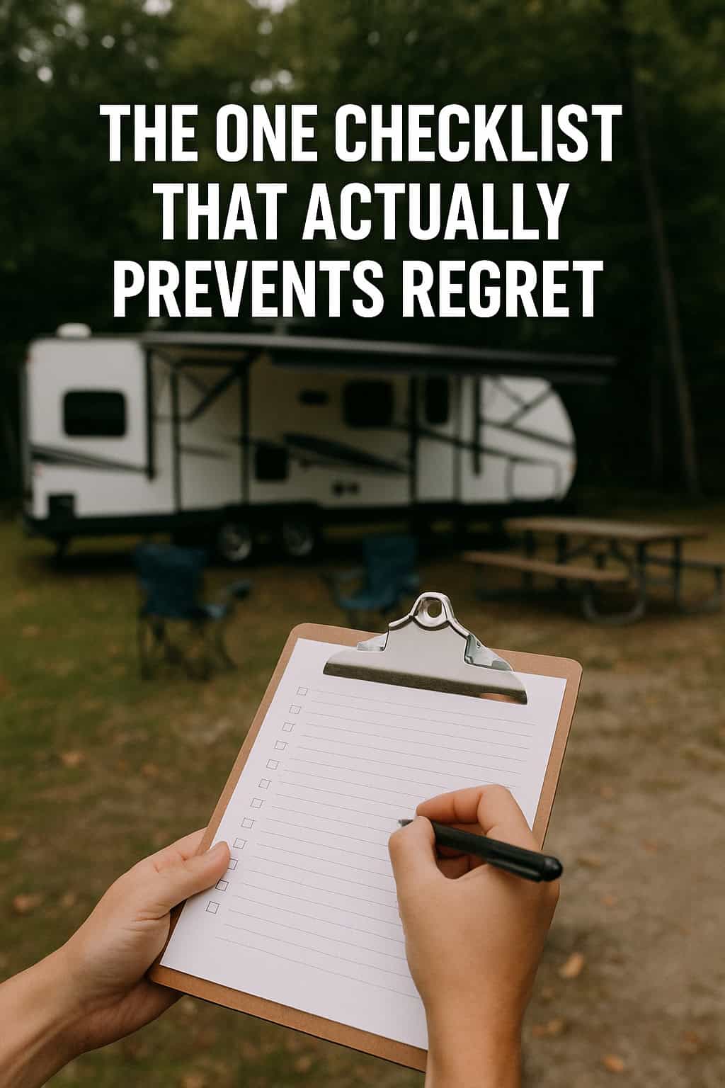 The One Checklist That Actually Prevents Regret