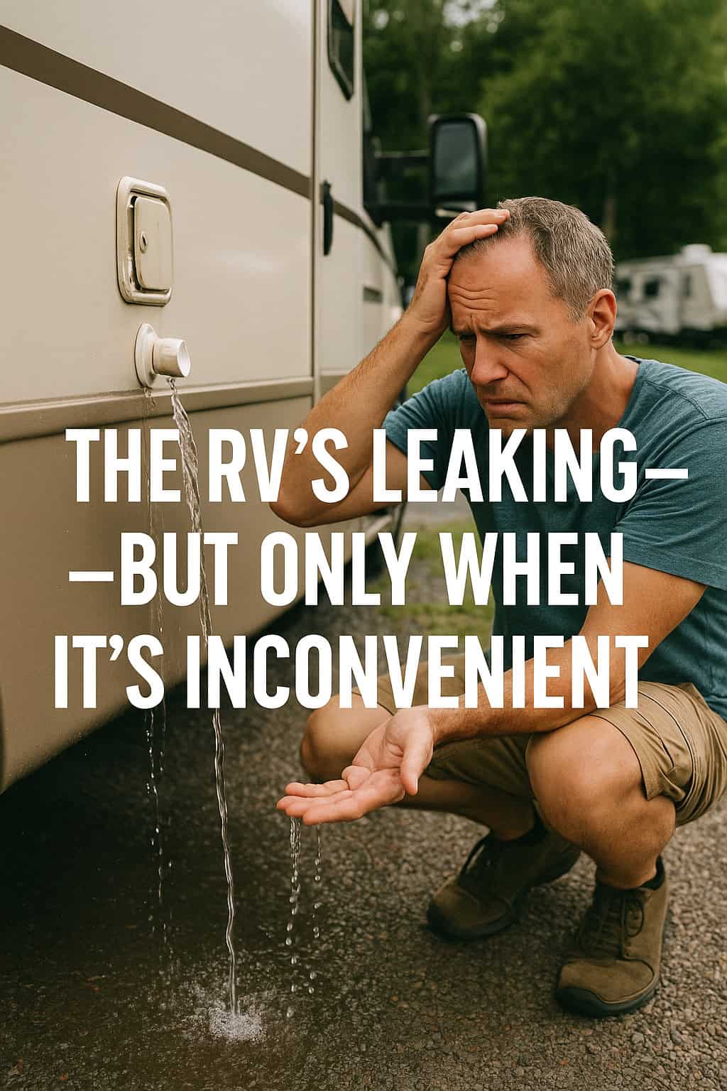 The RV’s Leaking—But Only When It’s Inconvenient