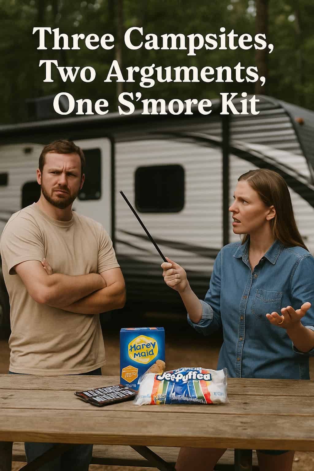 Three Campsites, Two Arguments, One S'more Kit