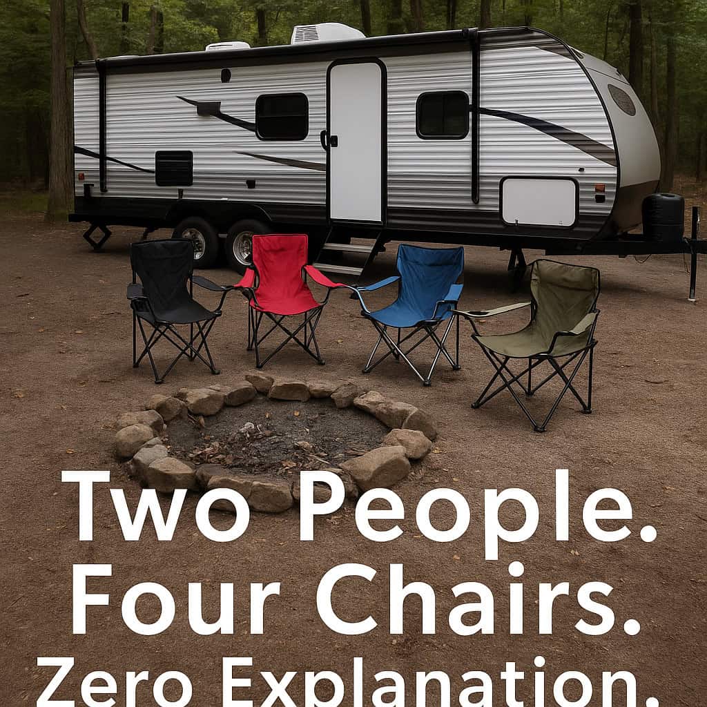 Two People. Four Chairs. Zero Explanation