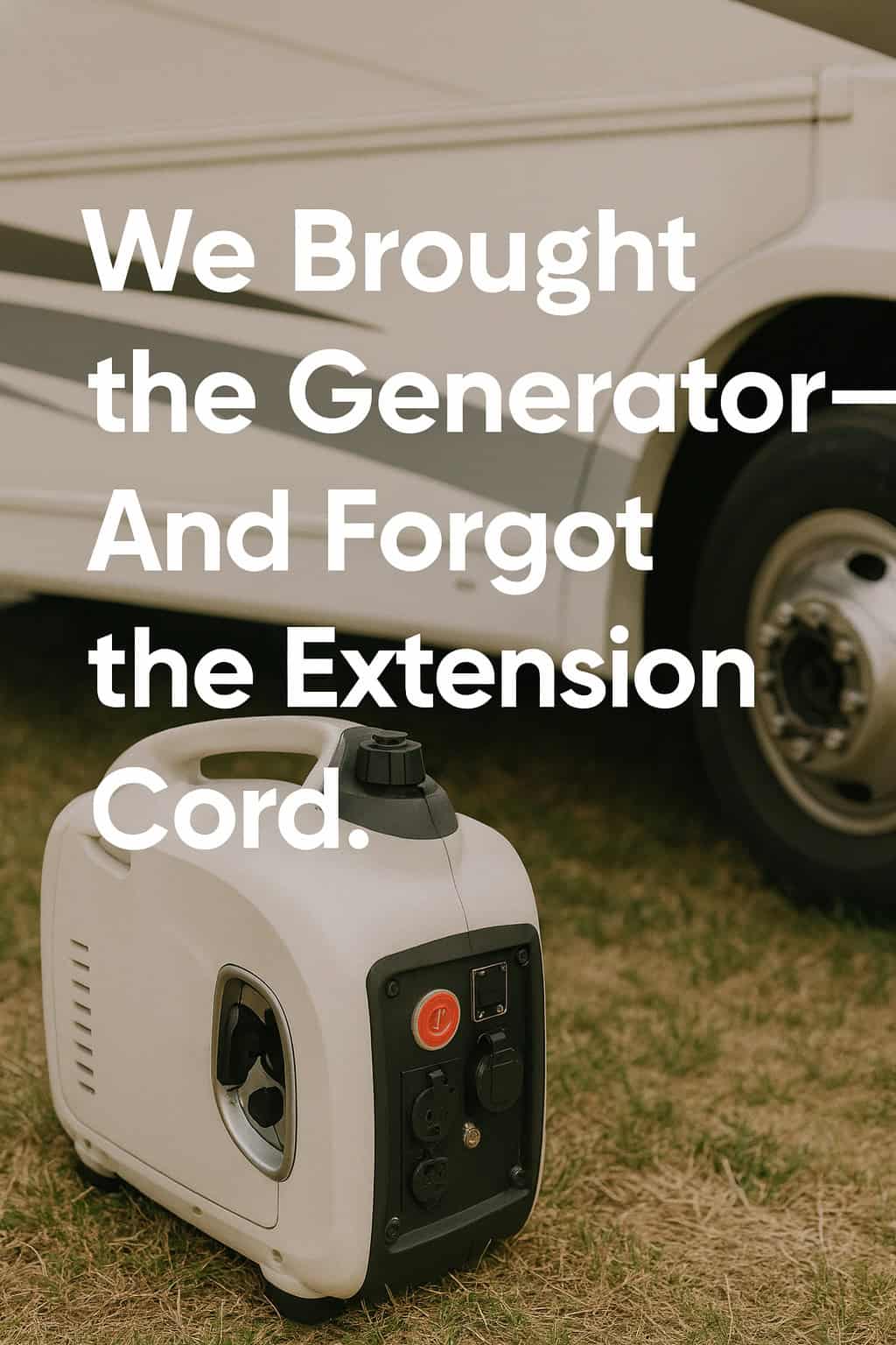 We Brought the Generator—And Forgot the Extension Cord