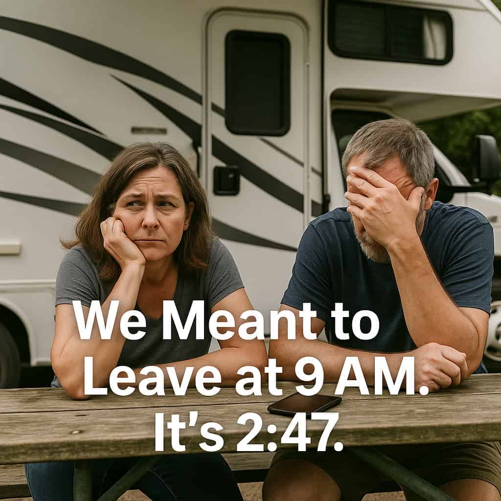 We Meant to Leave at 9 AM. It’s 2:47