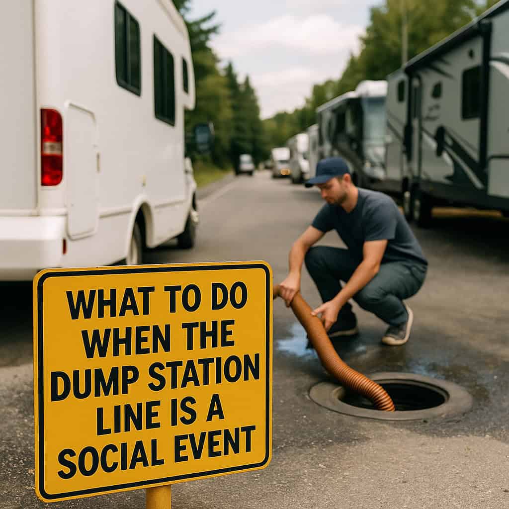 What to Do When the Dump Station Line Is a Social Event