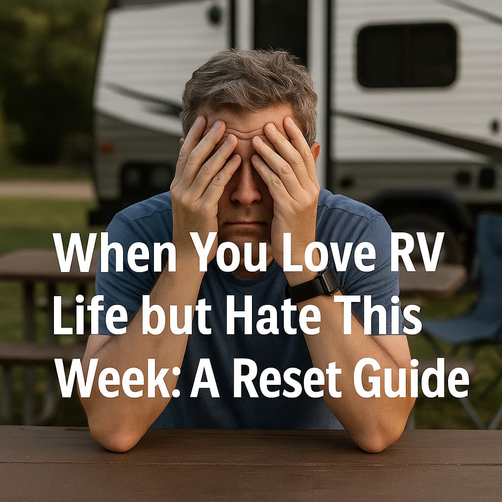 When You Love RV Life but Hate This Week: A Reset Guide