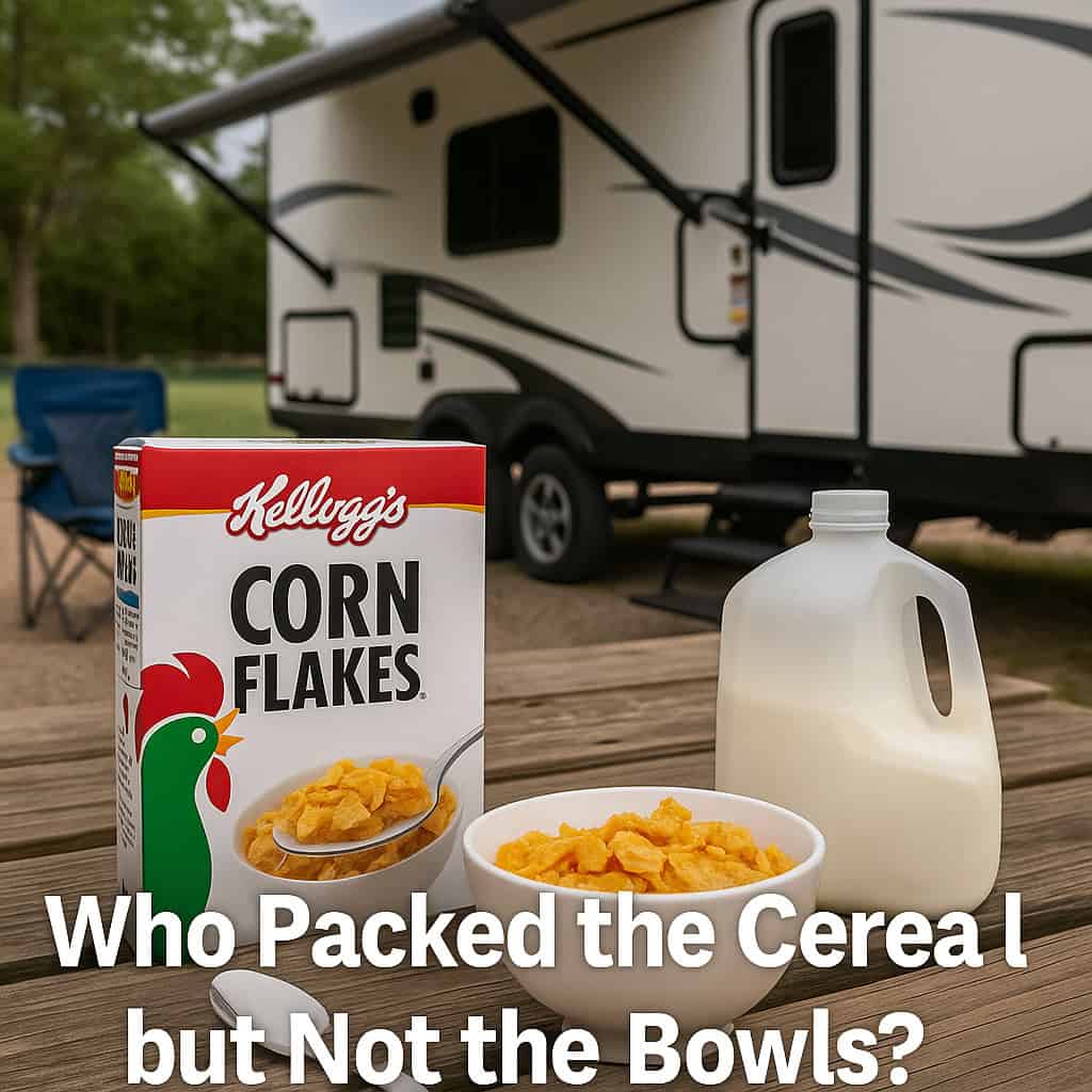 Who Packed the Cereal but Not the Bowls?