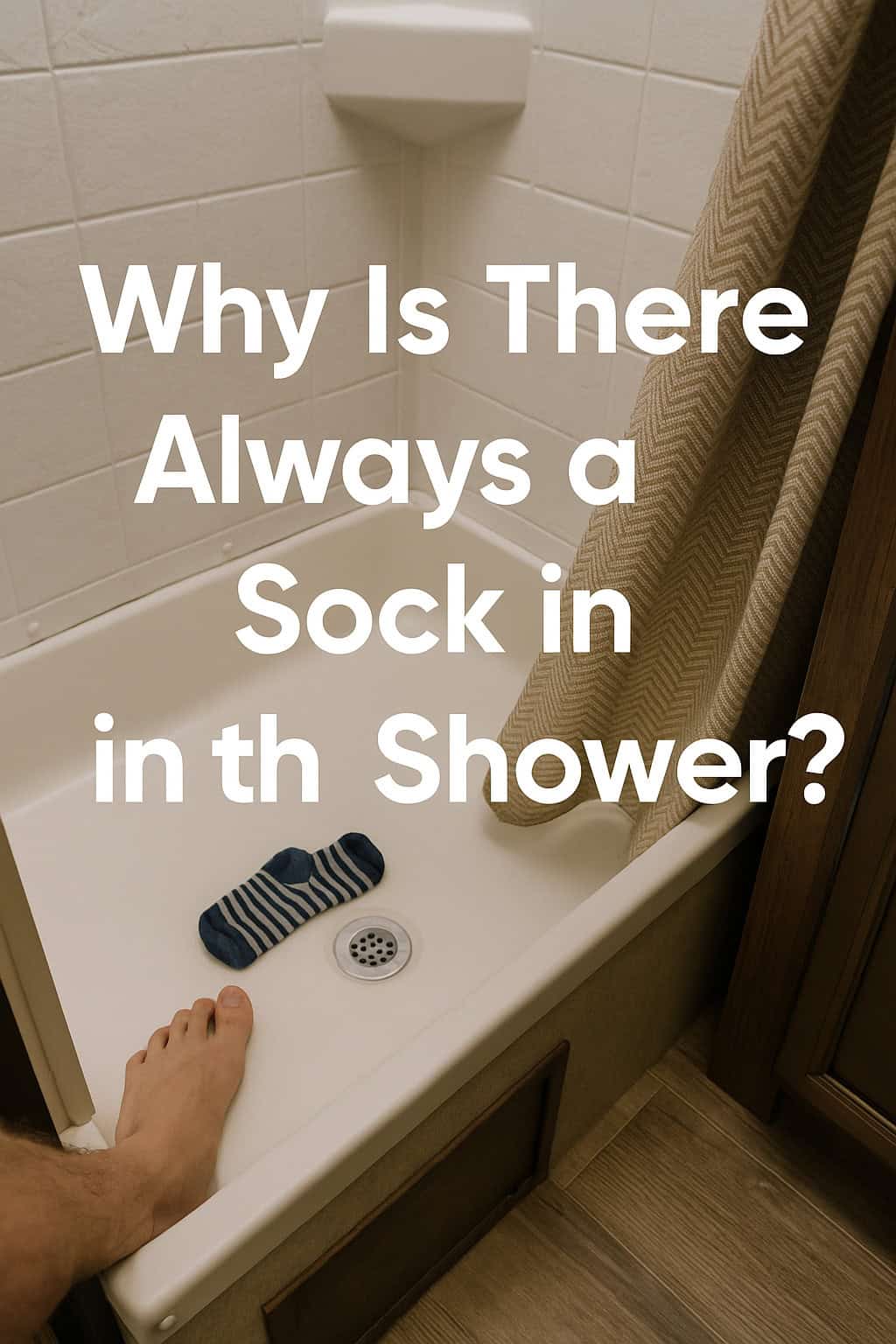 Why Is There Always a Sock in the Shower?