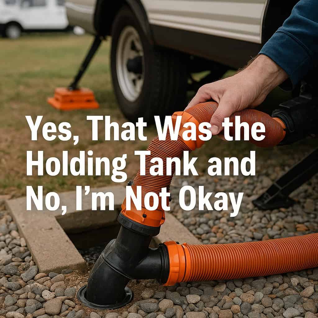 Yes, That Was the Holding Tank and No, I’m Not Okay