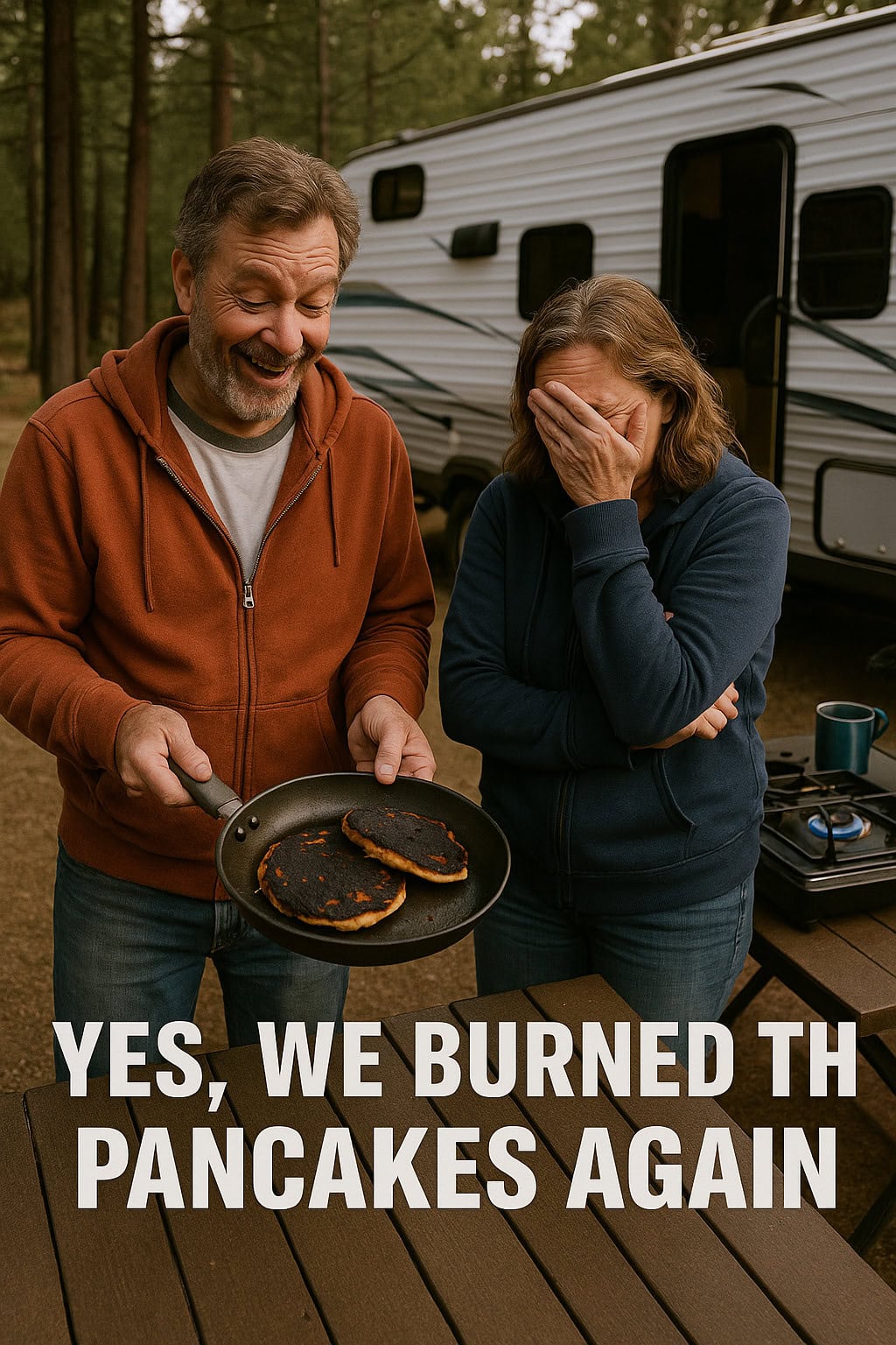 Yes, We Burned the Pancakes Again