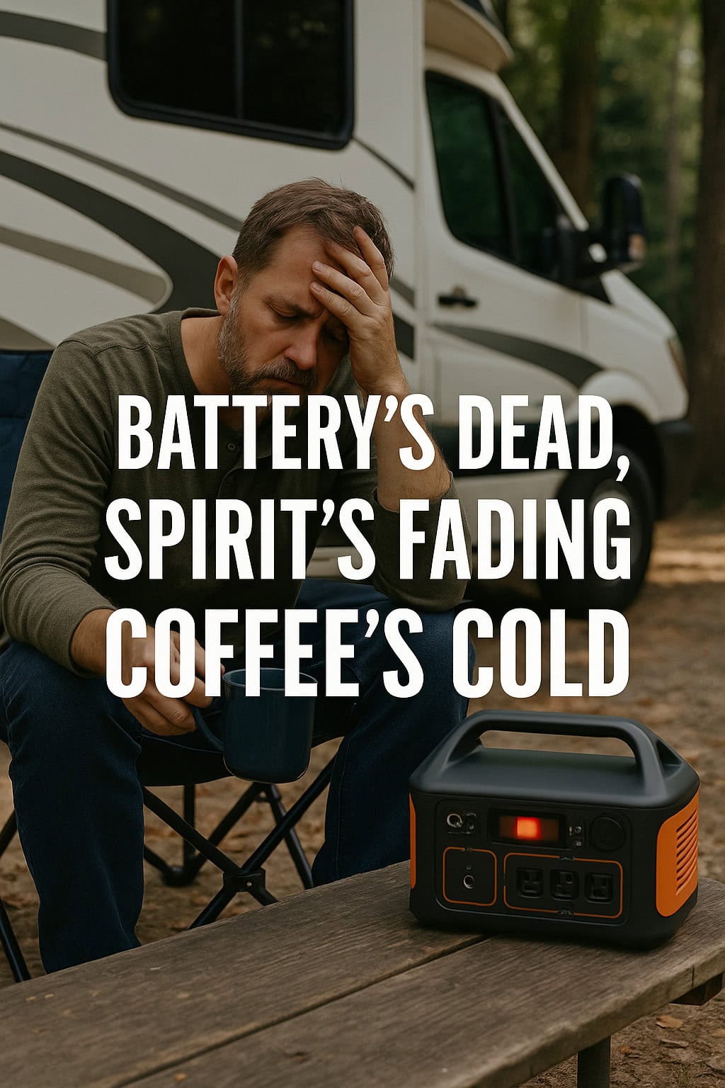 Battery’s Dead, Spirit’s Fading, Coffee’s Cold