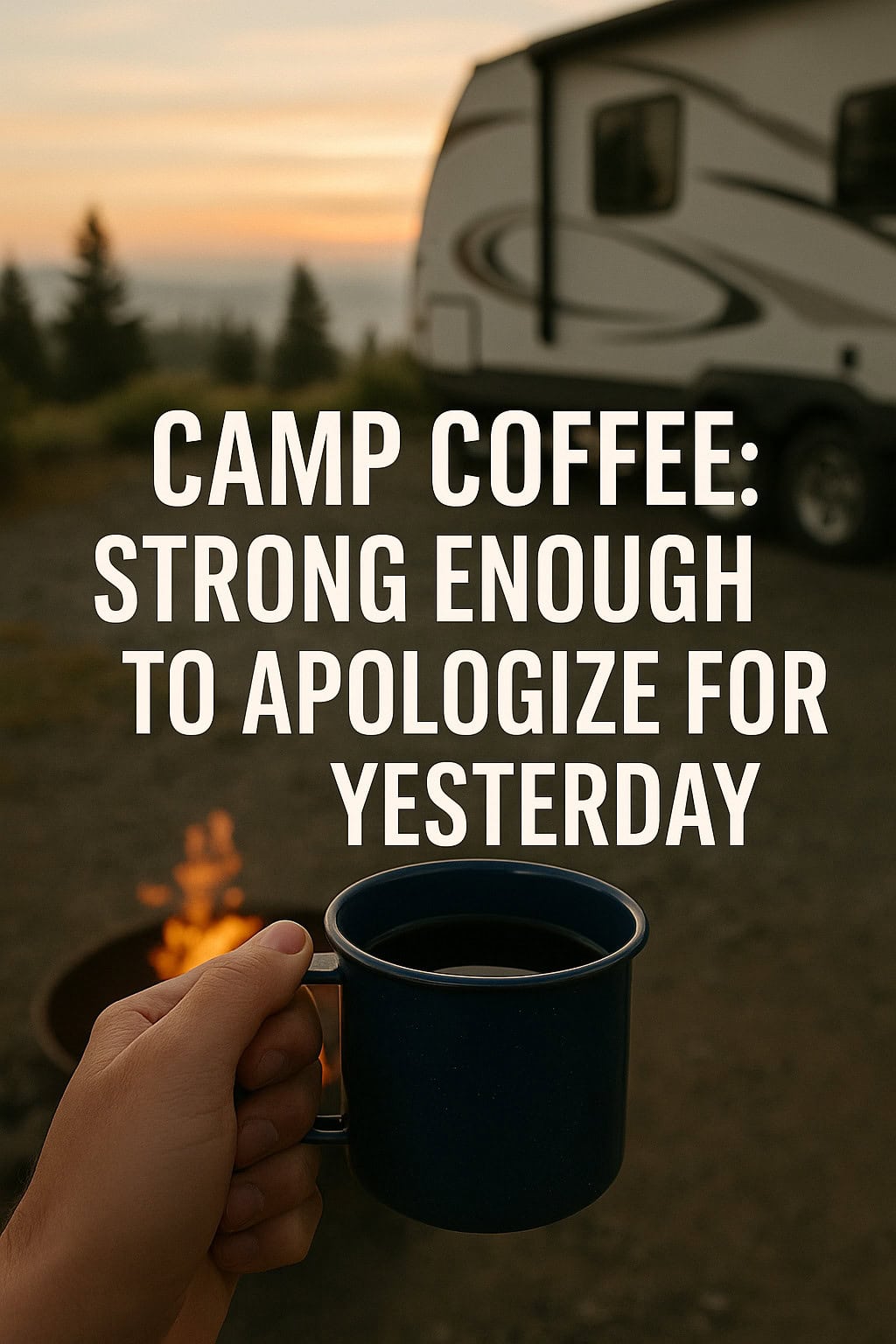 Camp Coffee: Strong Enough to Apologize For Yesterday
